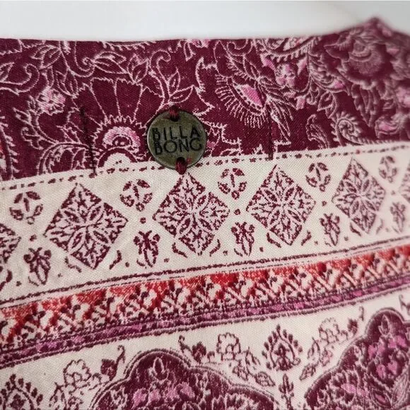 Billabong Paisley Print Boho Dress - Picture 7 of 9